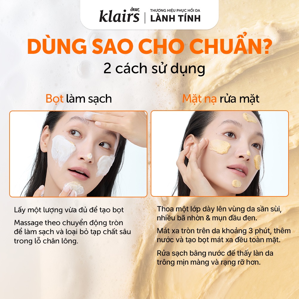 Klairs Freshly Juiced Vitamin Mask Cleanser 150ml